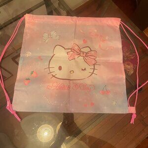 Hello Kitty Kids Drawstring Backpack